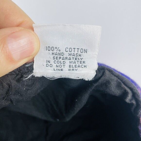 Vintage Rasta Beret Tam Bonet Beanie Cap Hippie Reggae Style Purple Green Avatar - Picture 9 of 10